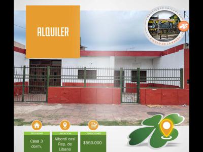 Casas Alquiler Santiago Del Estero Casa 3 dorm. Piscina LB