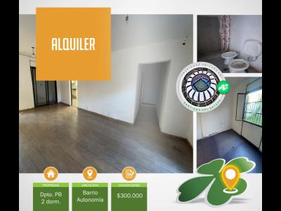 Departamentos Alquiler Santiago Del Estero Dpto PB B� Autonom�a 2 dorm
