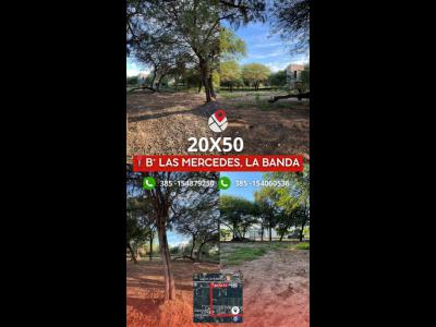 Terrenos Venta Santiago Del Estero DUEO VENDE TERRENO EN B LAS MERCEDES LA BANDA