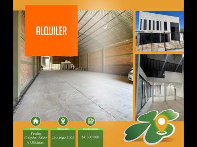Oficinas y Locales Alquiler Santiago Del Estero Espectacular Predio: Galpn, Saln de Ventas, Oficinas y Patio.
