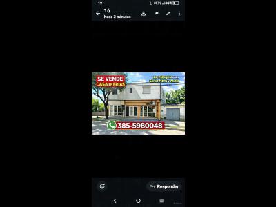 Casas Venta Santiago Del Estero Vendo1 Casa l2 ocales comerciales 3 d�ples (todo en la misma casa)